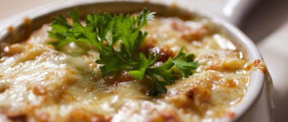 soupe gratinée à l’oignon