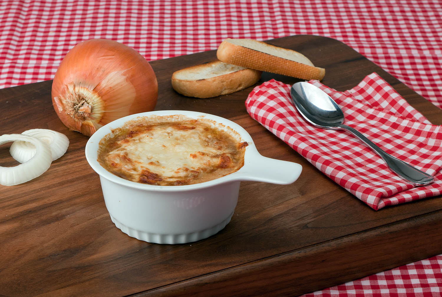 soupe gratinée à l’oignon