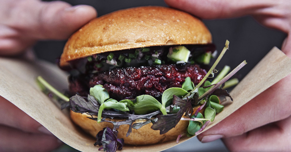 hamburger di insetti