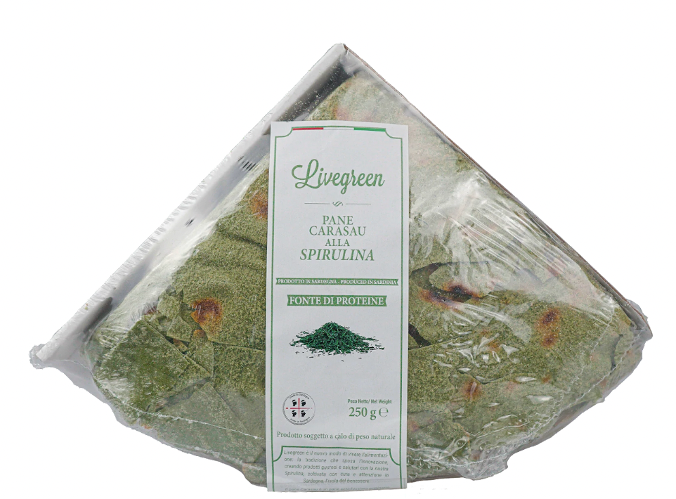 alga spirulina pane